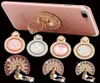 360 Graden Rotatie Diamond Bling Telefoon stander metalen houders Voor iPhone 7 8 X Samsung Vinger Ring Houder Stand6451454