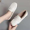 Scarpe casual DIMANYU Mocassini autunnali da donna Slip-on 2024 Piatto in pelliccia stile britannico da donna di grandi dimensioni