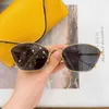 Les nouvelles lunettes de soleil à monture métallique hexagonale 40115 du créateur de lunettes de soleil Luojia sont populaires sur Internet, et même OSHD tendance haut de gamme