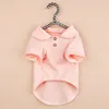 インターネットセレブリティスタイルの春と夏のカジュアルな猫の服のための犬のアパレル卸売ピンクの服メーカー。