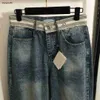 designer jeans dames merk dameskleding lente broek mode brief singels logo hoog getailleerde veelzijdige damesbroek april 02