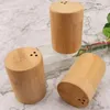 Bottiglie di stoccaggio Contenitore porta stuzzicadenti in bambù di grande capacità, leggero e facile da usare, per cucina