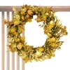 Decoratieve bloemen Pasen Lentekrans Kleurrijke kunstmatige groene bladeren Voordeur Decor Creatieve realistische hangende feestartikelen