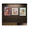 Craft Tools Mix 3 In 1 Big-Eyed Girl Diy Cross Stitch Embroidery Needlework Sets Counted Print On Canvas Dmc 14Ct 11Ct Drop Delivery H Dhykj
