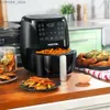 Air Fryers 4 Qt digital air fryer with guided cooking black GAF486 Y240402