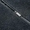 メンズジャケット2024秋と冬のシェニールウールの厚いスタンドネックジャケットミッドアープアブアリングウォーム