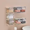 Storage Bottles Stylish Wall-Mounted Spice Box Large Capacity Durable Plastic Seasoning Jar Eco-Friendly Punch-Free Container