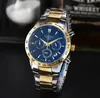 Mens Watches classics Automatic Quartz Watch Full 904L Stainless Steel Blue Black Ceramic Sapphire Folding buckle WristWatches Super luminous montre de luxe Gifts