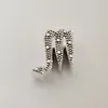 Ciondolo con segno zodiacale Scorpione scintillante in argento sterling S925 adatto per gioielli con bracciale con perline di fascino 798430C01 Ciondolo regalo di moda