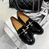 Casual Schuhe Echtes Patent Leder Loafer Frauen Slip Auf Runde Kappe Wohnungen Für Damen Shoes2024 Oxford