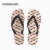 whereisart 3D Horse Print Woman Summer Flip Flops Casual Beach Slippers Sandal Flipflop For Women Slippers Female Rubber Shoes T59R#
