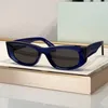 Mode solglasögon för män kvinnor 090 super designer stilig high street sommar strandstil anti-ultraviolet retro platta acetat ovala ramglasögon slumpmässig låda 1090