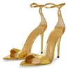 サンダルウエスタンスタイルのクロスタイポイントトーアンクルストラップ女性薄いハイヒールソリッドカラーファッション簡潔なセクシーなパーティーの女性靴