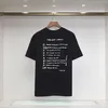 T-shirts en coton pour hommes d'été Margiela studios chemise Marque de créateur impression personnalisée LOGO margiela paris Sports de loisirs grande taille hauts à manches courtes pour hommes S-2XL