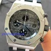 Designer AP Wristwatch Royal Oak Offshore Series Swiss Mens Automatic Mechanical Watches 42mm Precision Steel Date Display Timing Function Waterproof Night Light