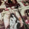 Gift Wrap 8 PCS Flower Lady Po Vintage Stickers Junk Journal Ephemera Girls Diy Retro Aesthetic Scrapbooking Material