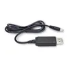 Linha de reforço de energia usb dc 5v para dc 9v / 12v módulo intensificador cabo adaptador conversor usb plugue 2.1x5.5mm