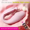 Other Health Beauty Items Bluetooth application G-spot vibrator for female false penis clitoral stimulator vaginal ball vibration love underwear s Y240403