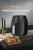 Air Fryers Large capacity household intelligent mechanical air fryer for 360 oil-free baking Y240402