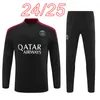 PSGes nouveau survêtement de football 2024 2025 Paris survêtement de football pour hommes MBAPPE kit d'entraînement pour hommes HAKIMI kits de football pour enfants 23 24 25 chandal futbol survetement pied tuta