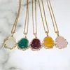 Pendant Necklaces Ethnic Phnom Penh Gemstone Maitreya Buddha Necklace Fashion Retro Exquisite Design Women's Model Jewelry Gift