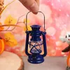 1:12 Échelle rétro mini kérosène lanterne miniature lampe à huile diy house de maison accessoires de décoration ornements de sints