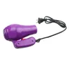 Hårtorkar Fällbar bärbar Mini Hair Blow Dryer 850W Traveler Chiser Dryer Compact Blower Power Adapter Converter Spänningstransformator 240401