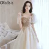 Вечерние платья Ofallsis, элитное вечернее платье с блестками, лето 2024, элегантное платье феи для подружки невесты, легкие роскошные женские банкетные платья