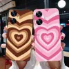 Mobiltelefonfodral för Oppo Realme C55 Söt Love Heart stötsäker fodral Silikonskydd för 4G 2023 RMX3710 RealMec55 C 55 55C Coque 2442