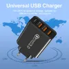 旅行充電器US EU UK 3 USB+TYPE-C充電ヘッド3 USB+PDパワーバンク