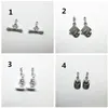 Boucles d'oreilles pendantes, clous faits à la main, cadeau créatif pour amis/étudiants, Microscope de remise de diplôme