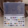 Decorative Figurines 50PCS/Box Mineral Crystal Specimens Colorful Healing Gemstones For Natural Gems And Jades First Appreciation