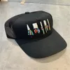 Mężczyźni projektant designerka płótno baseballowa czapki kulki kobiety haftowa literowa kulka letnia sun hat trucker trend Hats