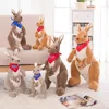 Mother and child kangaroo doll plush toy cartoon parent-child paradise doll