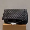 9Aショルダーバッグデザイナー女性バッグ大型ハンドバッグトートトラベルチェーンIcare Maxi Bag Crossbody Bag Leather Shopping Womens Airport Black Clutch