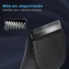 Триммер волос Clipper Electric Shaver Clippers Частные детали Снятие цельного тела Триммер IPX7 Водонепроницаемый для мужчин USB Брит.