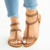 Повседневная обувь Spring Women Summer Flat Sandalias Mujer Con Plataforma 2024