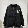 Designer Mens veste design vêtements de luxe de haute qualité américaine haute rue mode printemps et automne lettre avant et arrière étiquette en cuir manteau à glissière OHVI