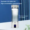 Vattenflaskor vätsrika tillverkare vätegenerator bärbar flaska för rese hemanvändning träning