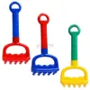 Jeu de sable aquatique amusant, 3 pièces, outils, râteau de plage pour enfants, jouets de sable pour les tout-petits de 3 à 5 ans, cadeau pour bébé, bac à sable 240402