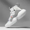 Shoes Couple Breathable Fly Weave Sneakers High Ankle Comfortable Socks Shoes Men And Women Light Weight Soft Sports Shoes Size 3547