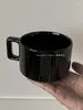 Mokken Japanse 2024 Originaliteit Retro Keramiek Koffie Luxe Eenvoud Ontbijtbeker Handvat Keuken Eenvoudige Mode
