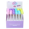 1pcs Kawaii Rainbow Candy Gel Pen Novelty Cute Lollipop 0.5mm Black Ink Writing Stationery School Office Supplies