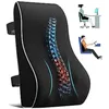 Pillow Office Chair Lumbar Support Memory Foam Cushion Improve Posture Car Computer Chairs Large Back Pillows 240321