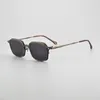 Sunglasses Frames Removable Clip On Rectangle Pure Titanium Vintage Small Frame Magnetic Adsorption Dual-purpose Cycling Party Unisex