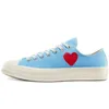 LAY Zwarte canvas schoenen heren dames sneakers groot rood Multi hart oog laag hoog Wit Zwart Grijs Blauw Kwarts Felroze Polka Dot Witte casual sneaker met doos