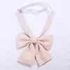 Portez de la scène japonais école jk uniforme noeud papillon pour filles papillon cravat couleur couleur marin costume accessoires fleurs