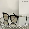 Sonnenbrille Schwarz Cat Eye Vintage Sexy High Metal Herren Marke Designer Damen Mode Damen Reisebrille