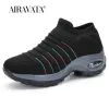 Sapatos Damskie Trampki Skarpety Mokasyny Amortyzowane Plataforma Mody Grube Trampki Slip On Casual Sportowe Buty