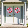 Fiori decorativi ghirlande per porta d'ingresso decorazioni ghirlande di San Valentino Decorazioni per esterni a forma di cuore a forma di festa di aspirazione